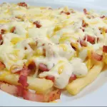 SALCHIPAPA CON CARNE