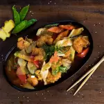 Langostinos al estilo Tzu