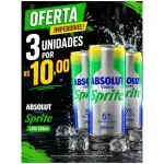 ABSOLUT VODKA SPRITE 269ML  C/03