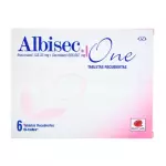 ALBISEC ONE 6 TABLETAS
