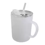 Vaso de Cristal con Tapa