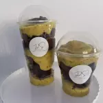 Copinho maracujá com chocolate