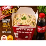 Macarrão Penne ao Molho branco ( Combo )