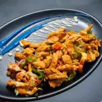 FAJITAS DE CERDO CON VEGETALES