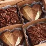 Box Corações e Brownies