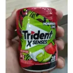 Trident  garrafa morango lime