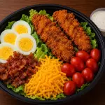 Hot  Ckn Tenders Salad 🔥🔥🔥