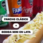 SUPER PANCHO + LATA COCA 220ML