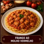 🍝 Frango ao Molho Vermelho