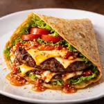 Smash Crepe.🍔🧀