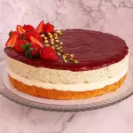 Torta Pistache e Morango