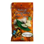 Bala de Gengibre c/ Mel e Própolis