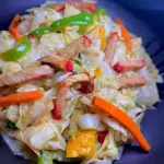 CHOP SUEY POLLO CERDO