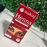Henna Makiaj Castanho  Escuro