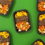 (P) Patinho com baroa e legumes