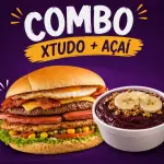 X-Tudo + Açaí