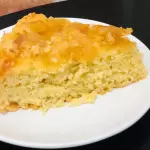 Bolo de abacaxi e amendoas