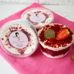 Bolo de pote Red Velvet