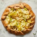Galette de puerro y papa