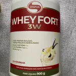 WHEY FORT 3W POTE 900G BAUNILHA