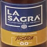 Cerveza La Sagra 0,0 Tostada 33 cl.