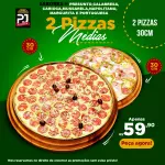 PIZZA EM DOBRO 30CM