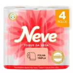 NEVE PAPEL 4 UNIDADES
