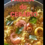 PAELLA- (Arroz de mariscos)
