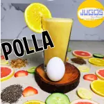 POLLA CON JUGO DE NARANJA