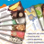 Picolé Fruta e Leite