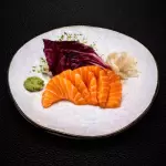 Sashimi de salmão