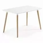 Mesa Nordica 120cm Importada B/N