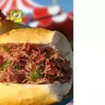 Pão com charque
