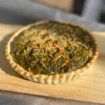 Tarta indiviual de espinaca