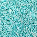 Jimmies turquesa perlado 20 grs