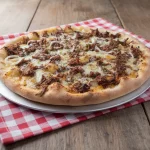 Pizza G 10 F de carne de sol