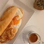 Pão com Ovo Frito