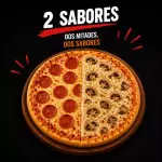 Pizza 2 sabores