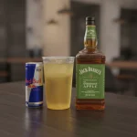 JACK DANIELS MAÇÃ VERDE + RED BULL