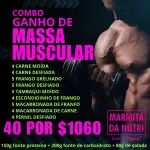 Ganho de massa 40 por $1060