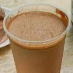 Malteada de chocolate
