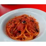 Pasta Bucatini a la Siciliana