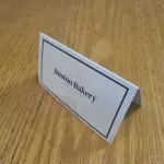 Tarjeta en Blanco
