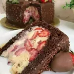 Torta Feitiço de morango