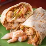 Burrito alambre de camarón
