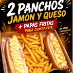2 PANCHOS jyq+FRITAS PARA COMPARTIR