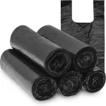 Bolsas negras con asa 25kg 100und