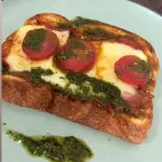 Toast Caprese