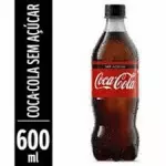 Coca-Cola s/ açúcar 600ml