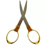 TESOURA INOXIDAVEL DOBRAVEL DOURADA